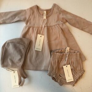 NWT Quincy Mae Organic Cotton Baby Girl Bundle 0-3m